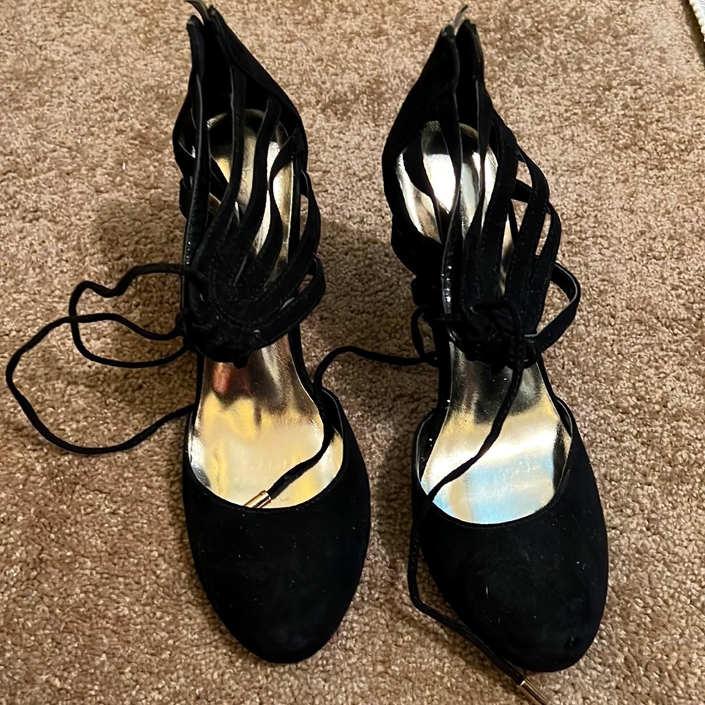 Black heels